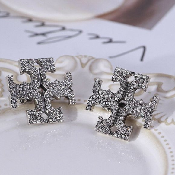 tory burch kira pave earrings